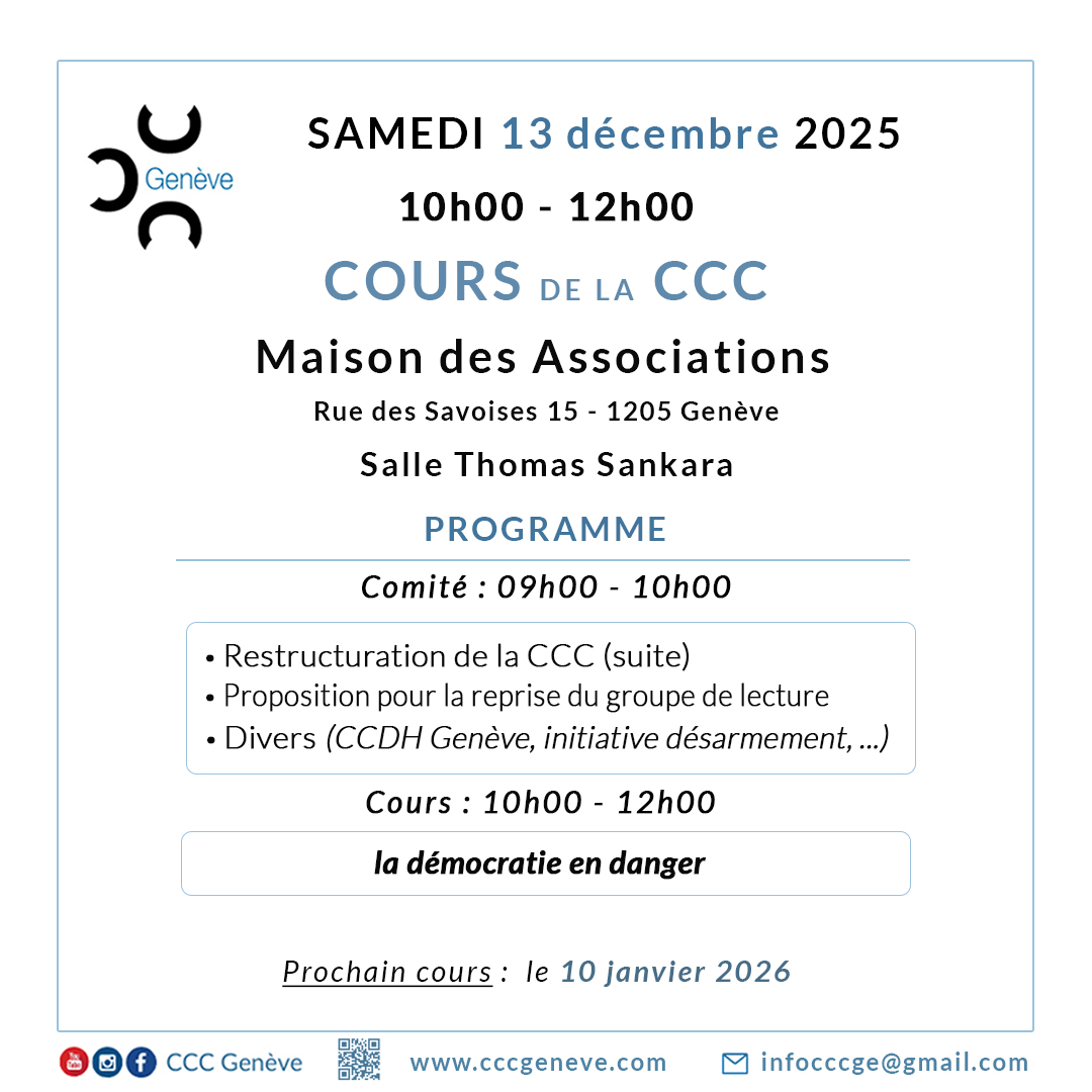Cours du 13 décembre 2025