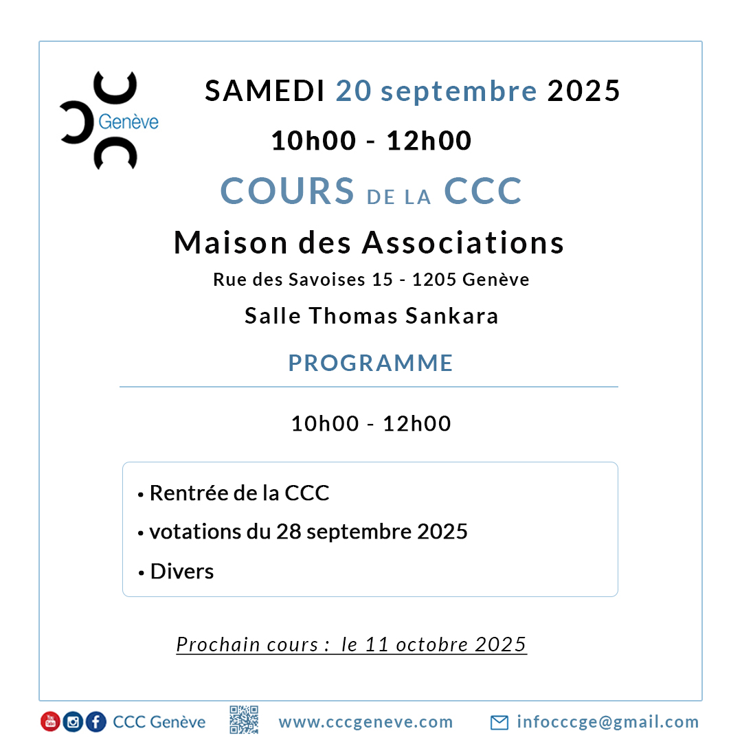 Cours du 20 septembre 2025