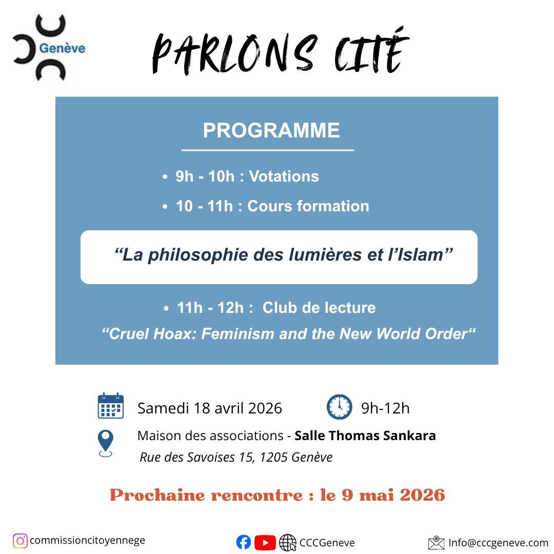Parlons Cité le 18 avril 2026