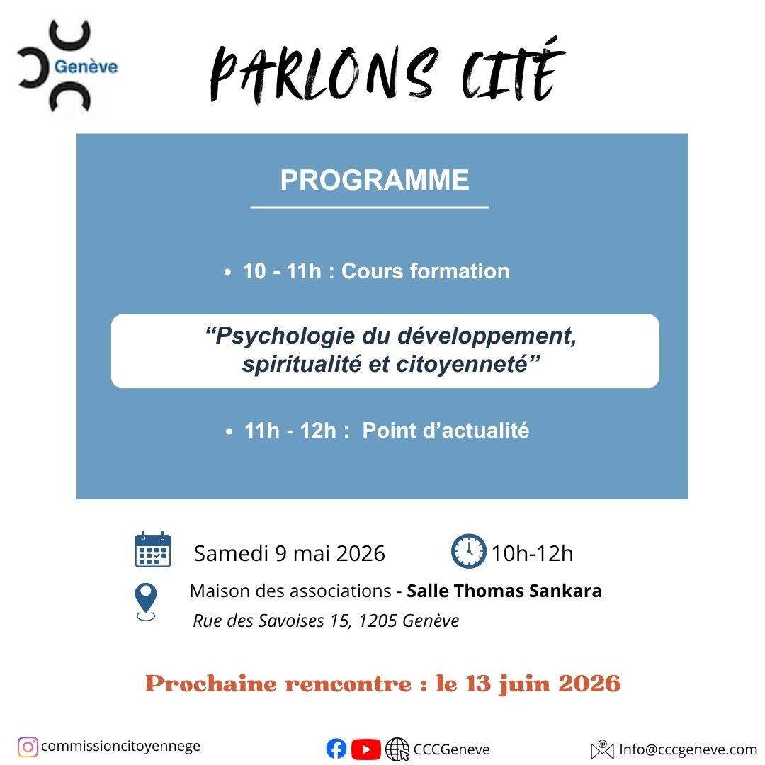 Parlons cité le 9 mai 2026