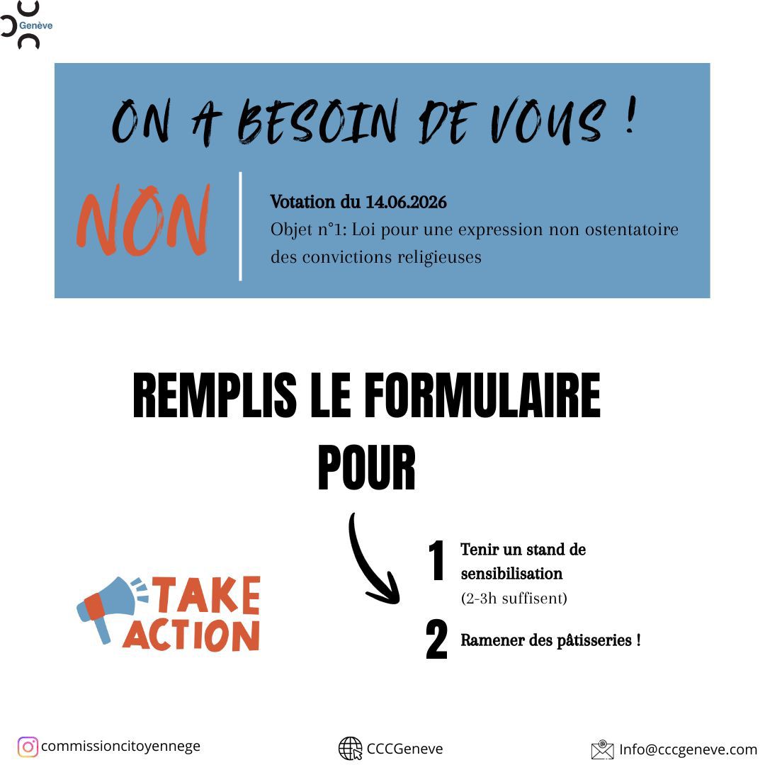 On a besoin de vous !